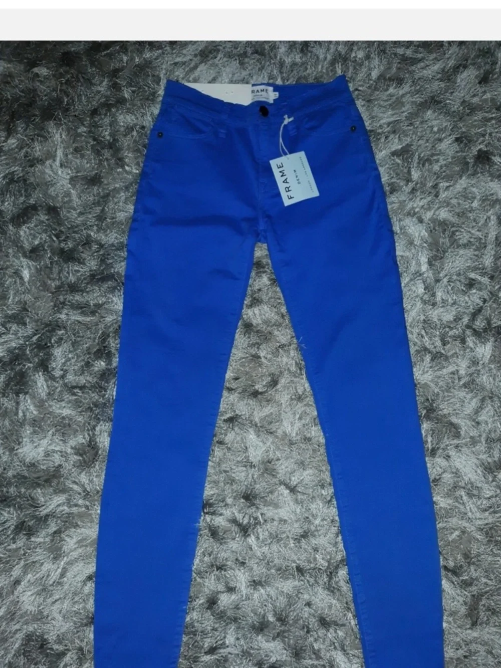 FRAME | Le High Skinny pants / Coastal Blue size 27 - Picture 2 of 8